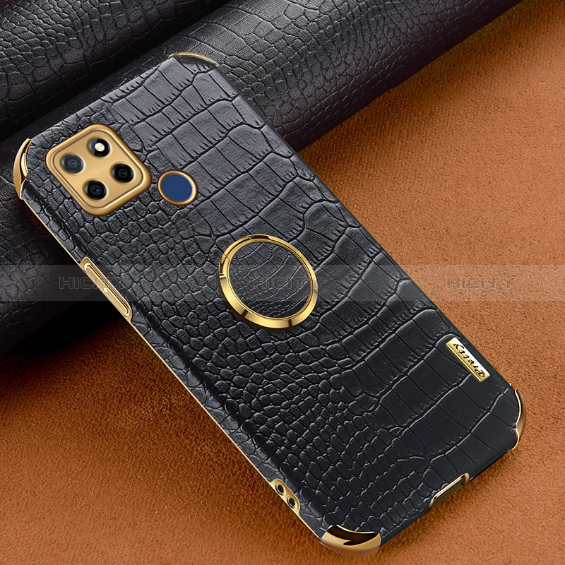 Custodia Lusso Pelle Cover XD2 per Realme V3 5G Nero