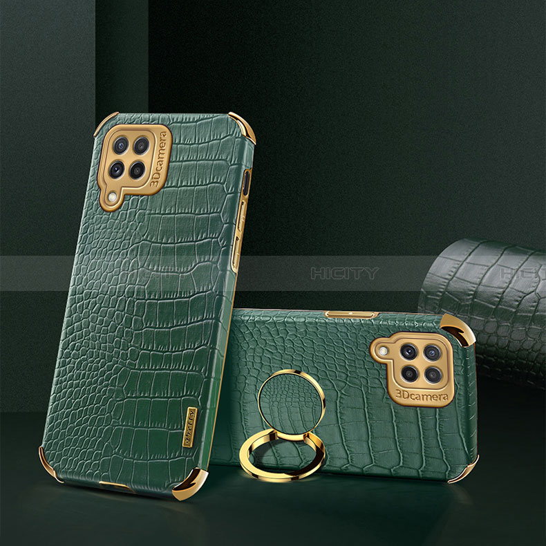 Custodia Lusso Pelle Cover XD2 per Samsung Galaxy A22 4G Verde