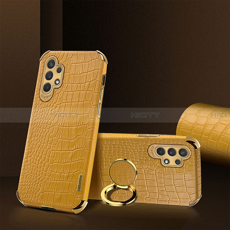 Custodia Lusso Pelle Cover XD2 per Samsung Galaxy A32 5G Giallo