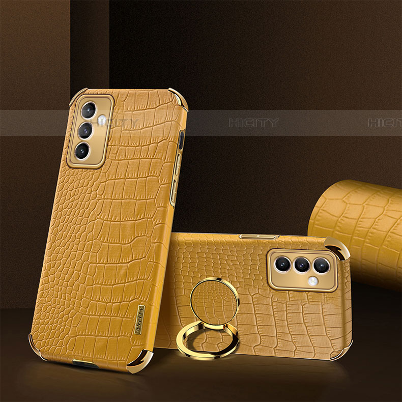 Custodia Lusso Pelle Cover XD2 per Samsung Galaxy A34 5G Giallo