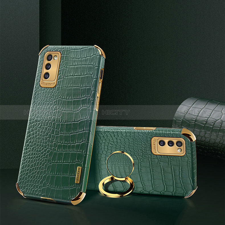 Custodia Lusso Pelle Cover XD2 per Samsung Galaxy A41 Verde