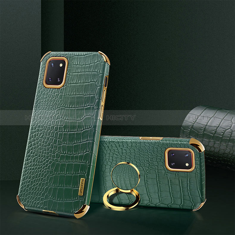 Custodia Lusso Pelle Cover XD2 per Samsung Galaxy A81 Verde