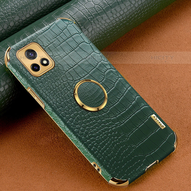 Custodia Lusso Pelle Cover XD2 per Vivo Y52s 5G Verde