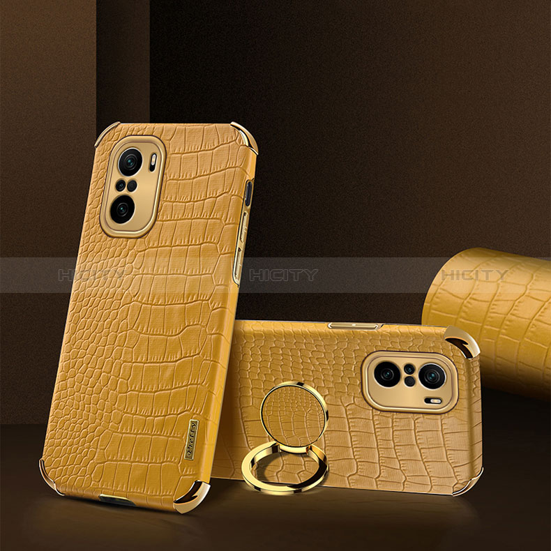 Custodia Lusso Pelle Cover XD2 per Xiaomi Mi 11i 5G Giallo