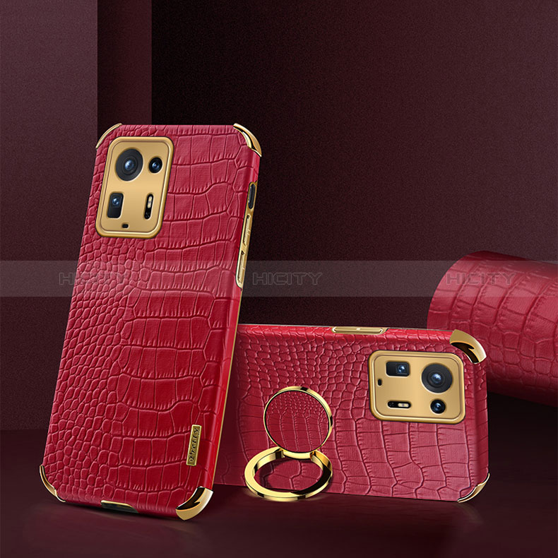 Custodia Lusso Pelle Cover XD2 per Xiaomi Mi Mix 4 5G Rosso