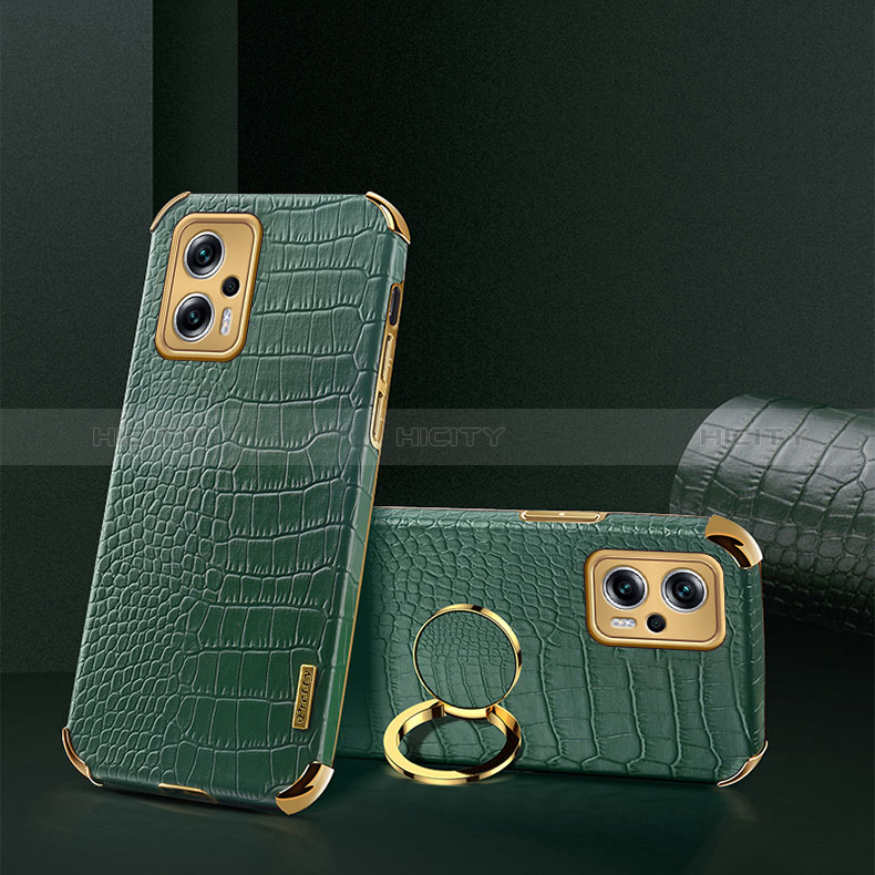 Custodia Lusso Pelle Cover XD2 per Xiaomi Redmi K50i 5G Verde