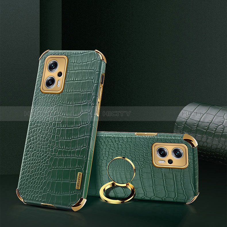 Custodia Lusso Pelle Cover XD2 per Xiaomi Redmi Note 11T Pro 5G Verde