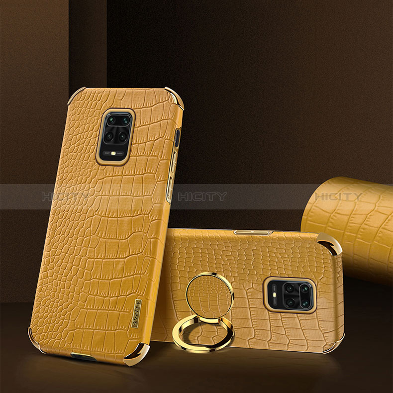 Custodia Lusso Pelle Cover XD2 per Xiaomi Redmi Note 9S Giallo