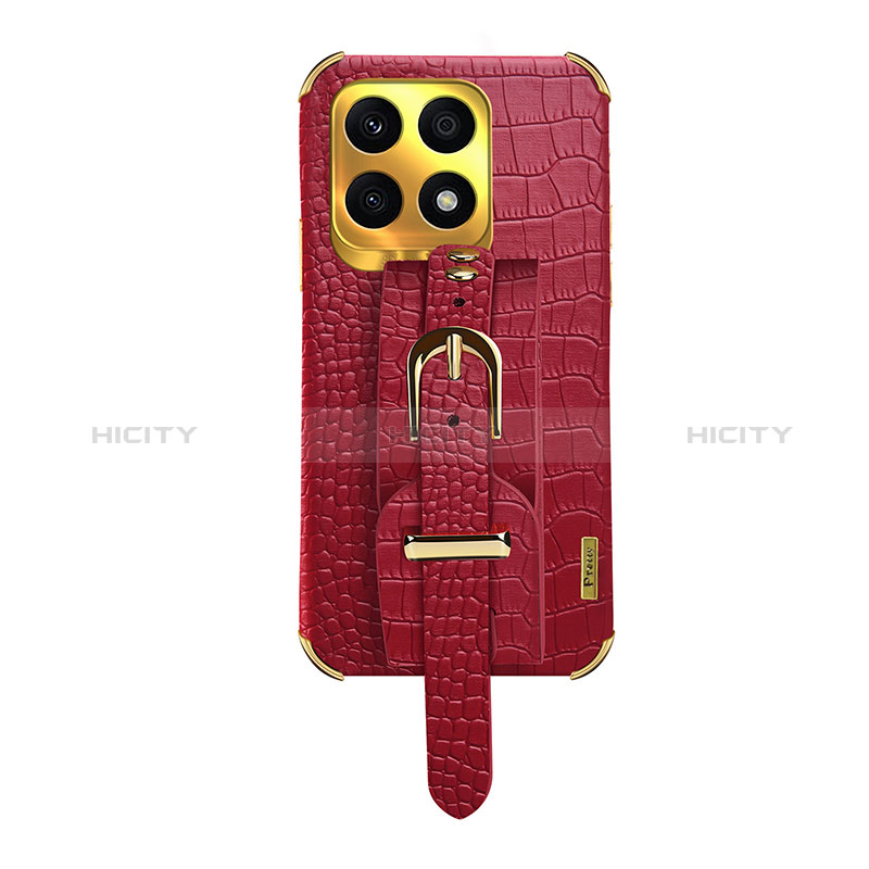 Custodia Lusso Pelle Cover XD3 per Huawei Honor X8a 4G Rosso