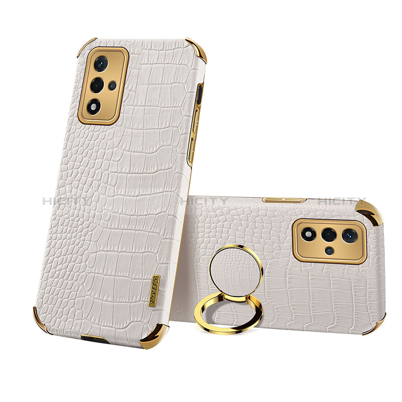 Custodia Lusso Pelle Cover XD3 per Oppo A93s 5G Bianco