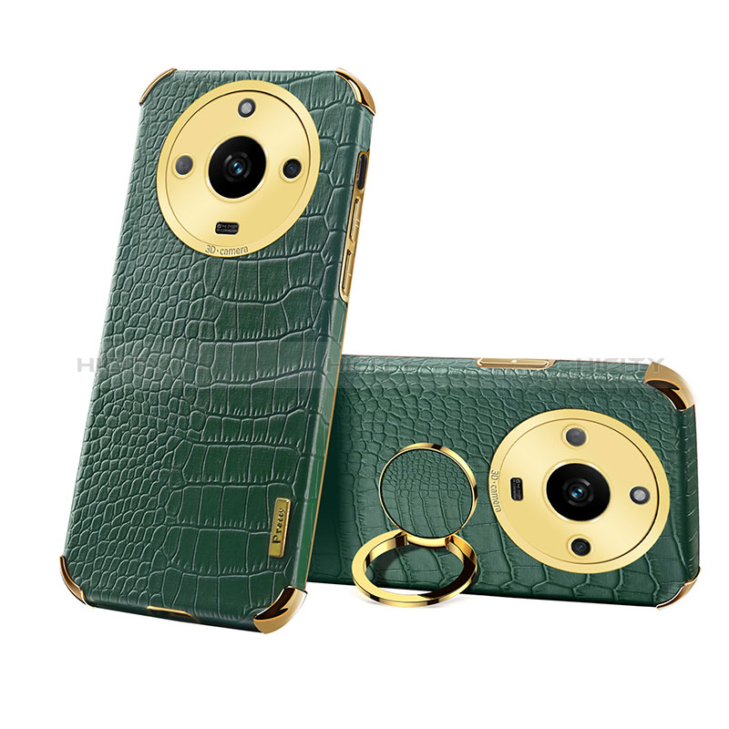 Custodia Lusso Pelle Cover XD3 per Realme Narzo 60 5G Verde