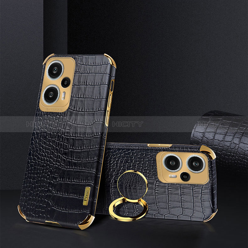 Custodia Lusso Pelle Cover XD4 per Xiaomi Redmi Note 12 Turbo 5G Nero