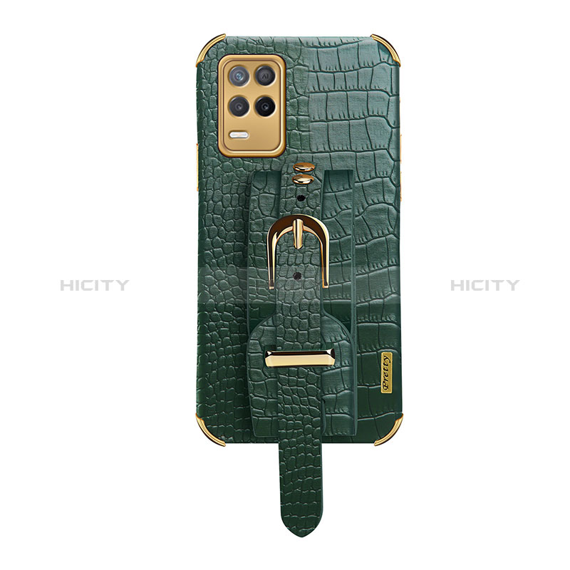 Custodia Lusso Pelle Cover XD5 per Realme V13 5G Verde