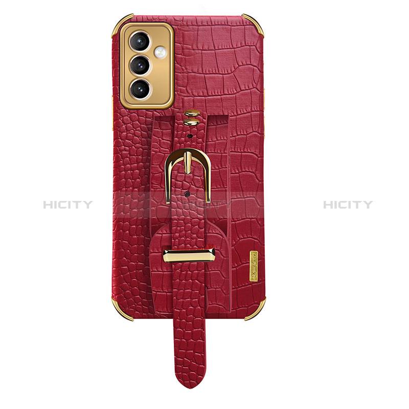 Custodia Lusso Pelle Cover XD5 per Samsung Galaxy A15 5G Rosso