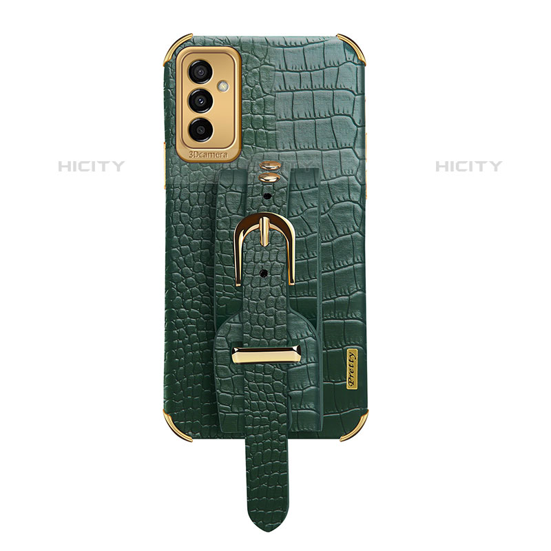 Custodia Lusso Pelle Cover XD5 per Samsung Galaxy M23 5G Verde