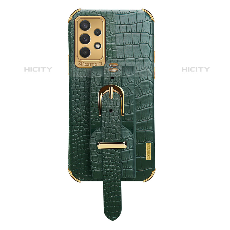 Custodia Lusso Pelle Cover XD5 per Samsung Galaxy M32 5G Verde