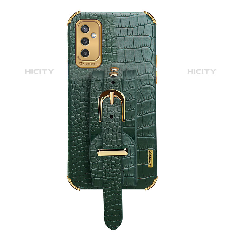 Custodia Lusso Pelle Cover XD5 per Samsung Galaxy M52 5G Verde