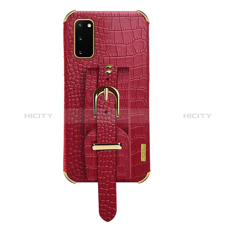 Custodia Lusso Pelle Cover XD5 per Samsung Galaxy S20 Rosso