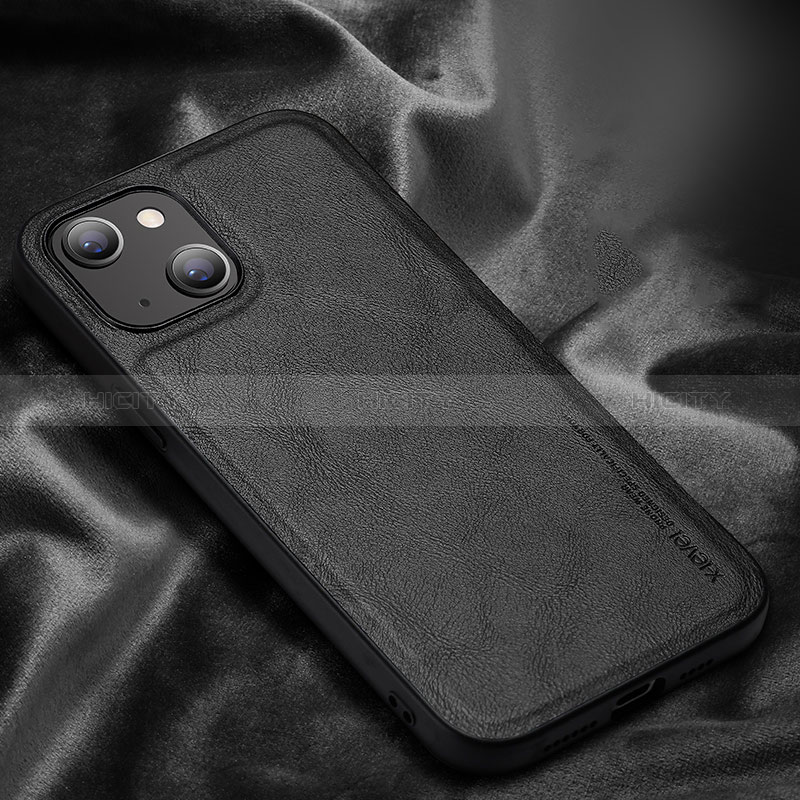 Custodia Lusso Pelle Cover XV1 per Apple iPhone 14 Plus Nero