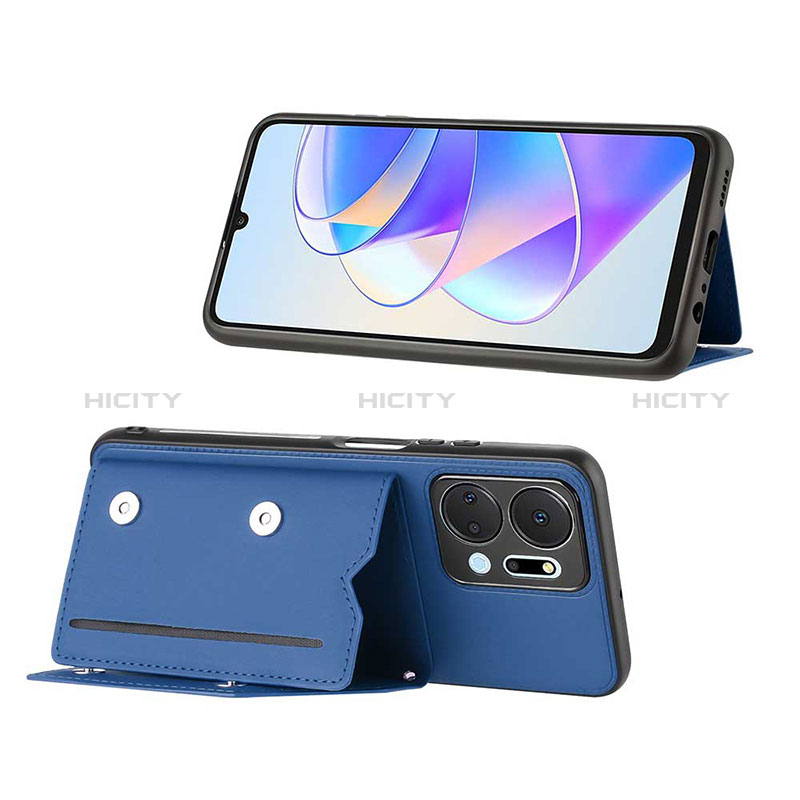 Custodia Lusso Pelle Cover Y01B per Huawei Honor X7a