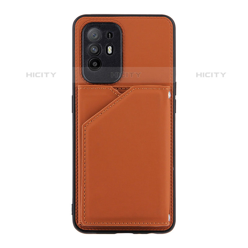 Custodia Lusso Pelle Cover Y01B per Oppo Reno5 Z 5G