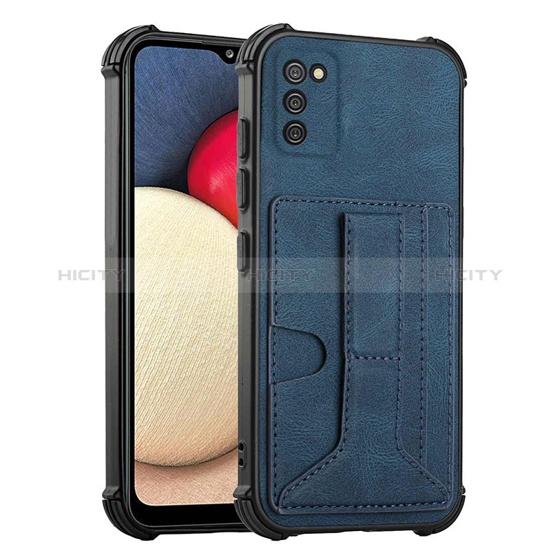 Custodia Lusso Pelle Cover Y01B per Samsung Galaxy A02s