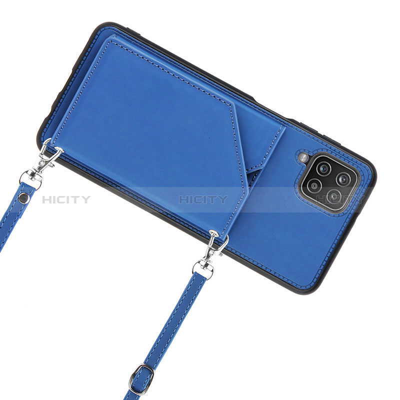 Custodia Lusso Pelle Cover Y01B per Samsung Galaxy A12