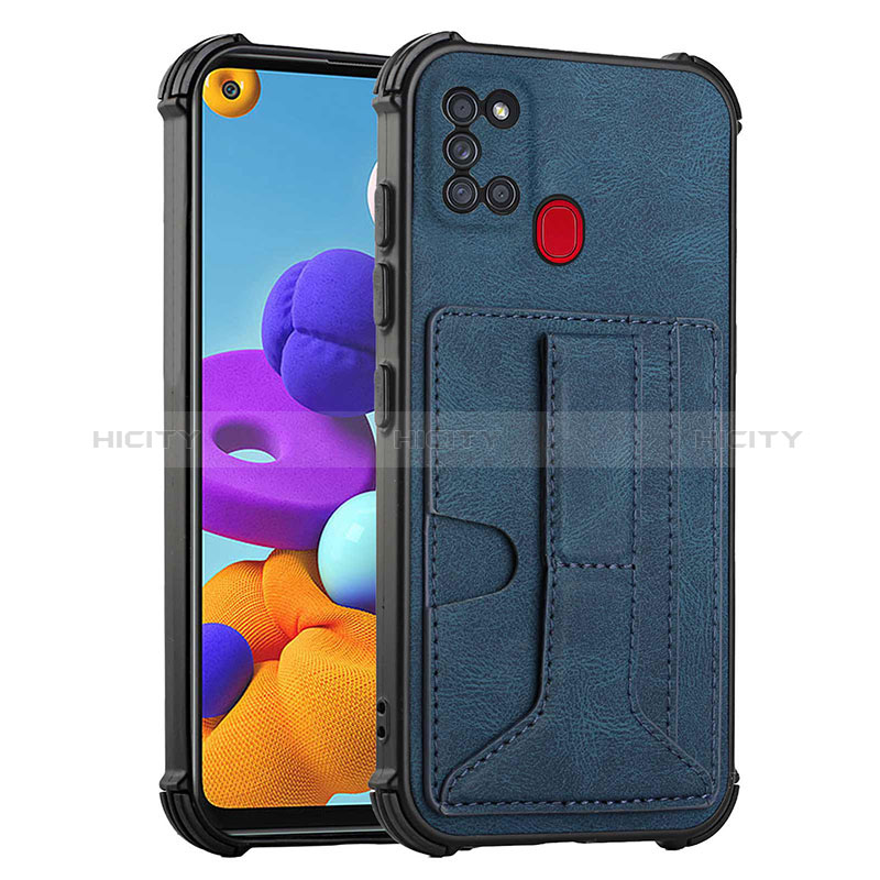 Custodia Lusso Pelle Cover Y01B per Samsung Galaxy A21s