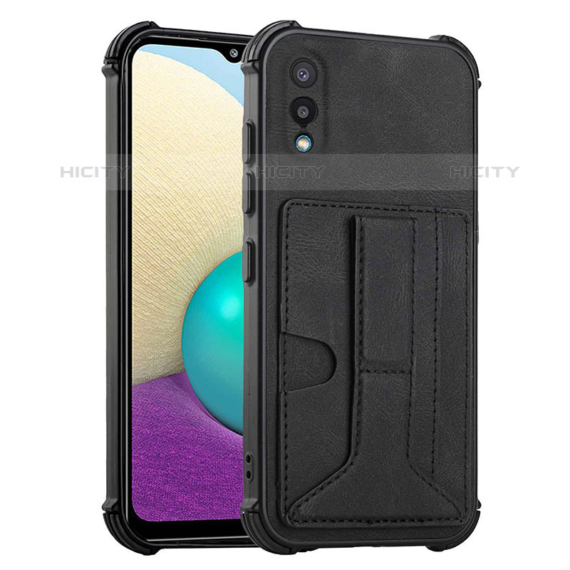 Custodia Lusso Pelle Cover Y01B per Samsung Galaxy M02