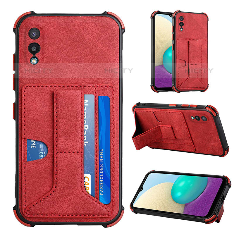 Custodia Lusso Pelle Cover Y01B per Samsung Galaxy M02