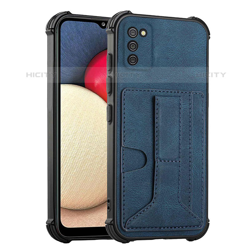 Custodia Lusso Pelle Cover Y01B per Samsung Galaxy M02s