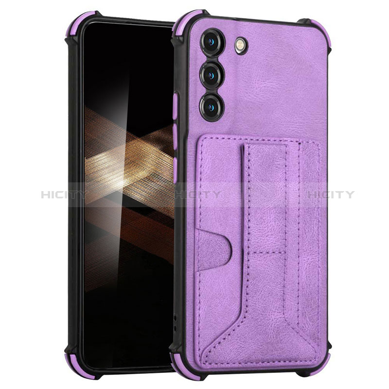 Custodia Lusso Pelle Cover Y01B per Samsung Galaxy S25 Plus 5G Viola