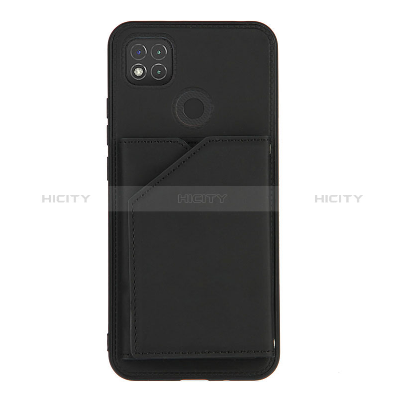 Custodia Lusso Pelle Cover Y01B per Xiaomi POCO C3 Nero