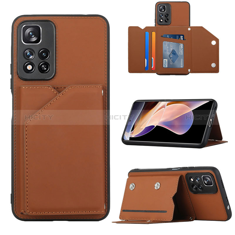 Custodia Lusso Pelle Cover Y01B per Xiaomi Poco X4 NFC