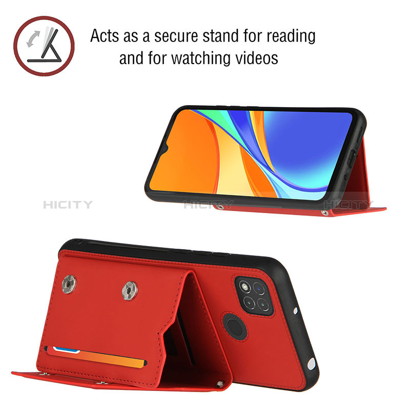 Custodia Lusso Pelle Cover Y01B per Xiaomi Redmi 9 Activ