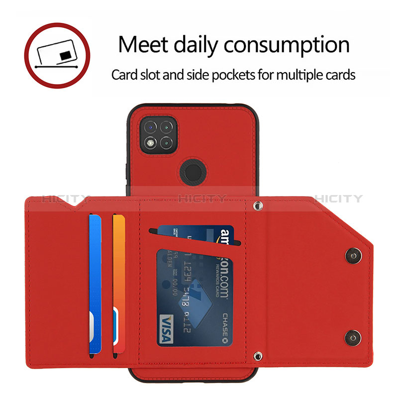 Custodia Lusso Pelle Cover Y01B per Xiaomi Redmi 9 Activ