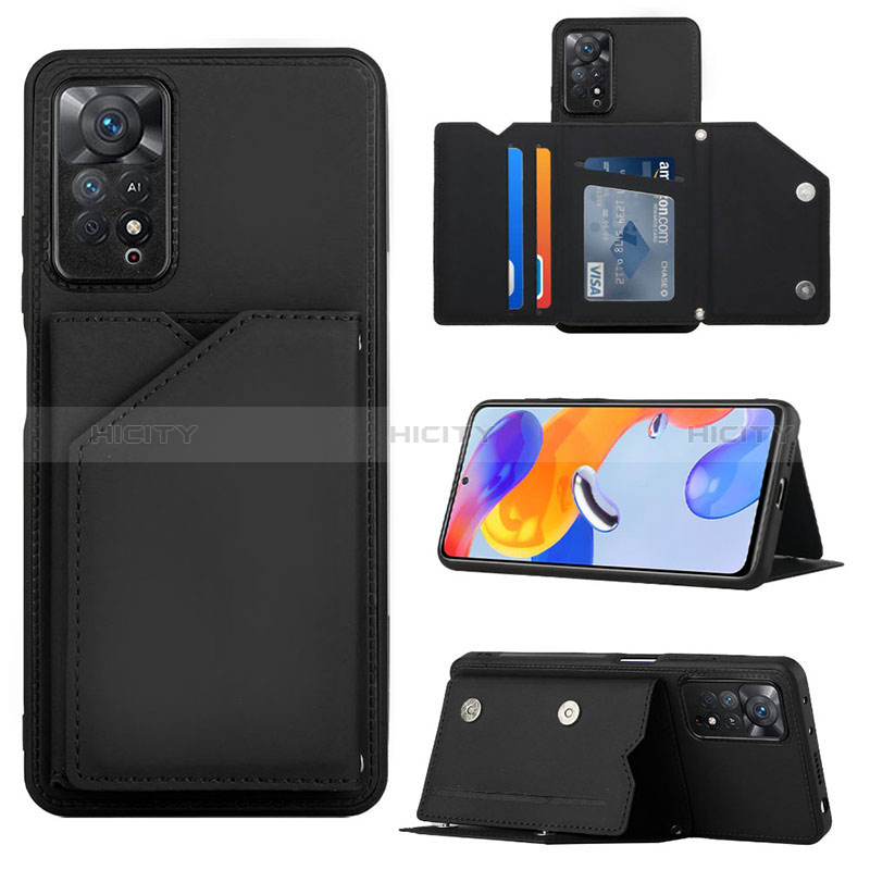 Custodia Lusso Pelle Cover Y01B per Xiaomi Redmi Note 11 Pro 4G