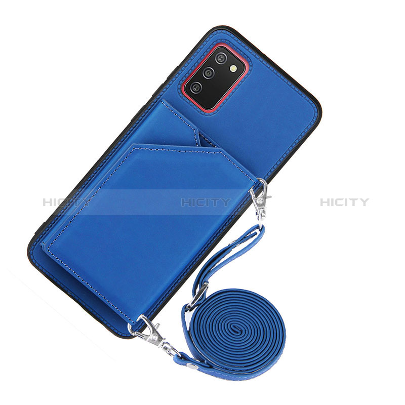 Custodia Lusso Pelle Cover Y02B per Samsung Galaxy A02s