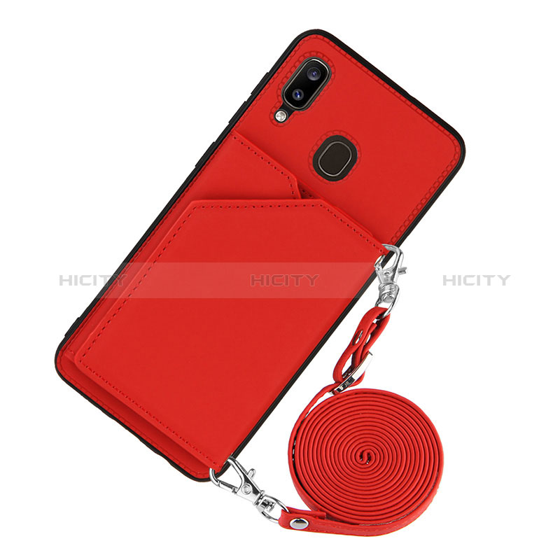 Custodia Lusso Pelle Cover Y02B per Samsung Galaxy M10S