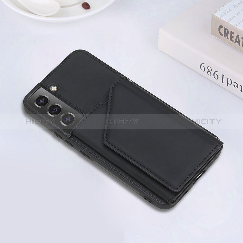 Custodia Lusso Pelle Cover Y02B per Samsung Galaxy S24 Plus 5G Nero