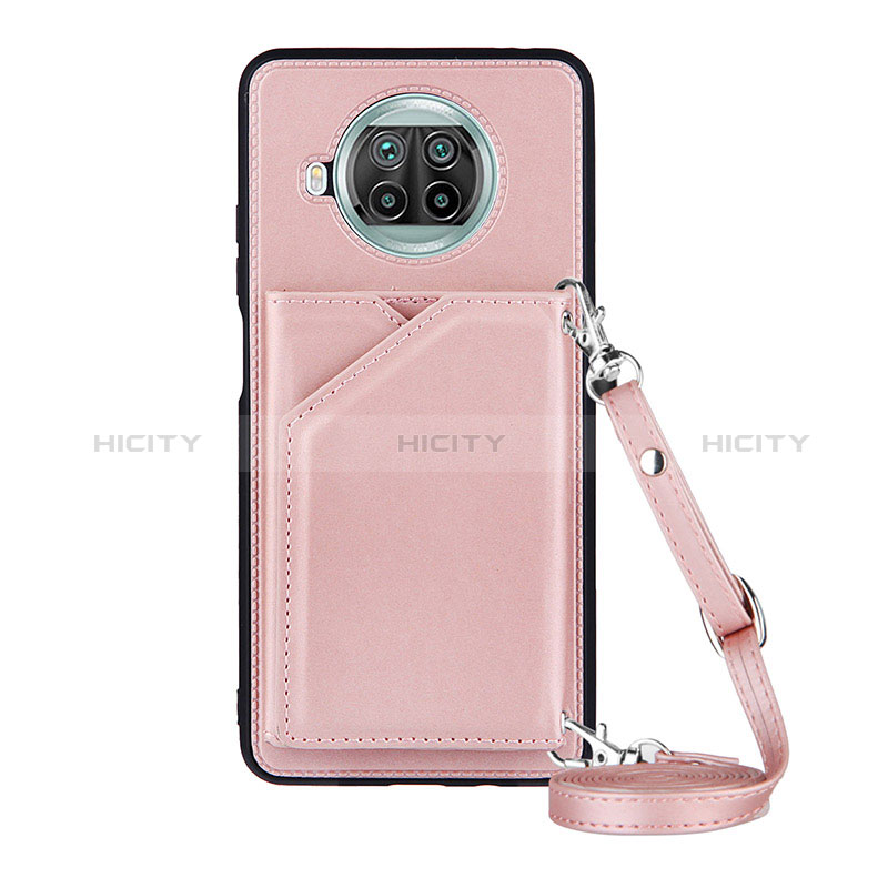 Custodia Lusso Pelle Cover Y02B per Xiaomi Mi 10i 5G Oro Rosa