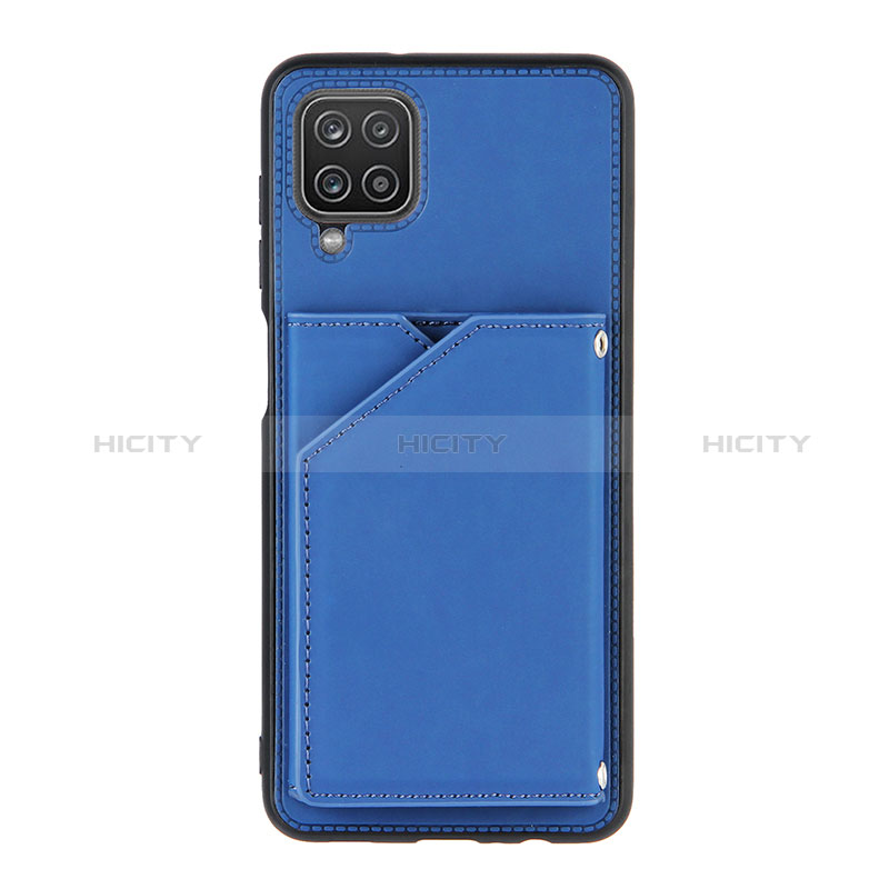 Custodia Lusso Pelle Cover Y03B per Samsung Galaxy A12