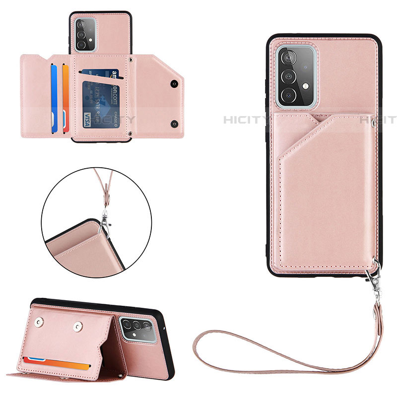 Custodia Lusso Pelle Cover Y03B per Samsung Galaxy A52 4G