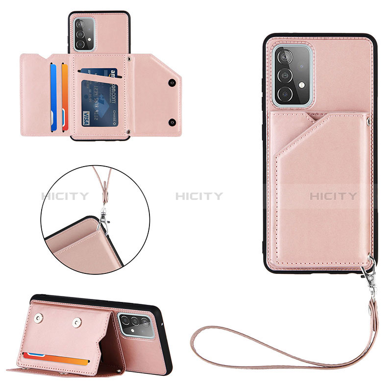 Custodia Lusso Pelle Cover Y03B per Samsung Galaxy A52s 5G