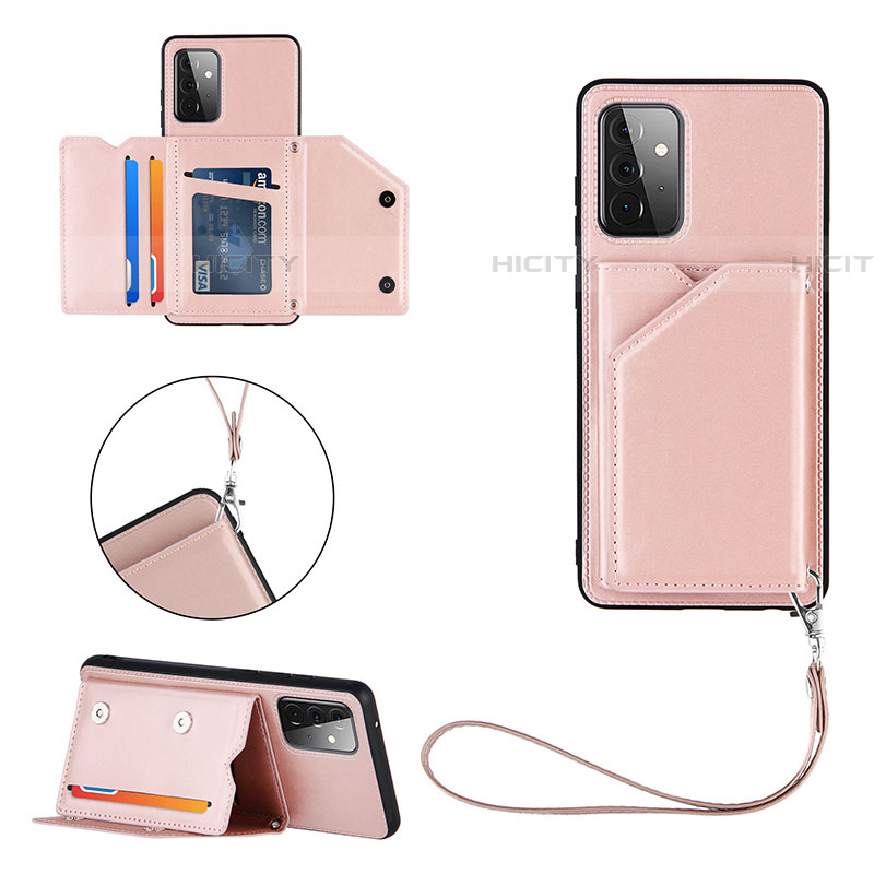 Custodia Lusso Pelle Cover Y03B per Samsung Galaxy A72 4G