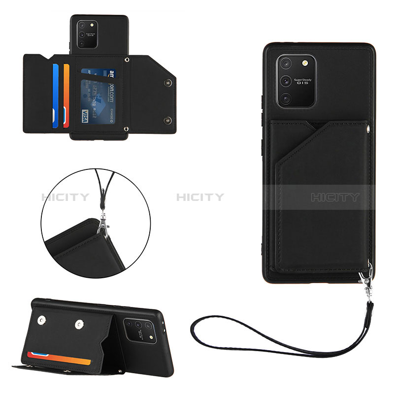 Custodia Lusso Pelle Cover Y03B per Samsung Galaxy M80S Nero