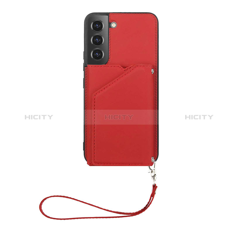 Custodia Lusso Pelle Cover Y03B per Samsung Galaxy S24 Plus 5G Rosso