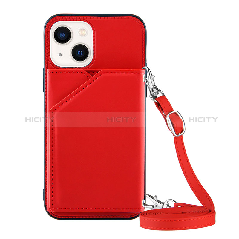 Custodia Lusso Pelle Cover Y04B per Apple iPhone 13