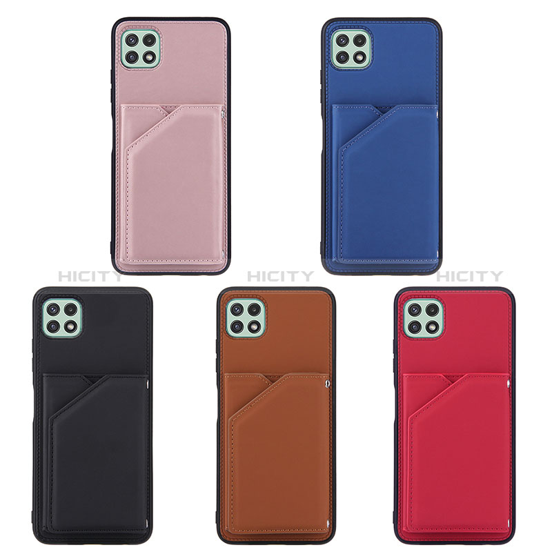 Custodia Lusso Pelle Cover Y04B per Samsung Galaxy A22s 5G