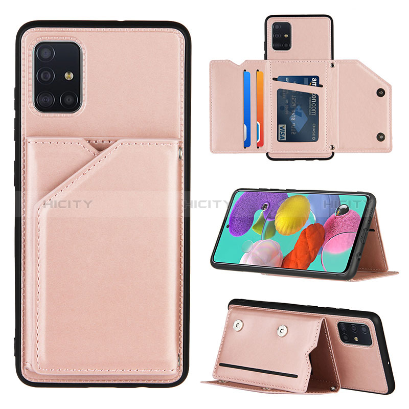 Custodia Lusso Pelle Cover Y04B per Samsung Galaxy A51 4G